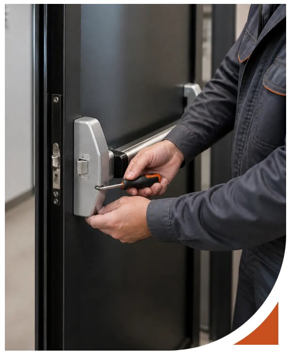 Профессиональная установка антипаники на дверь в Соликамске